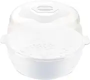 Microwave Steam Sterilizer - Bottle Sanitizer, Utensil Cleaner | Deep Steam Cleaner, Microwave Bottle Sterilizer for Baby, Therm Steam