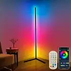 Floor Lamp, 165Cm LED Floor Lamp RGB Dimmable Colour Changing, DIY Mode Corner F