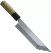 KANETSUNE Unagi-Saki 180mm With Buffalo Horn Bolster Magnolia Wood Handle G53