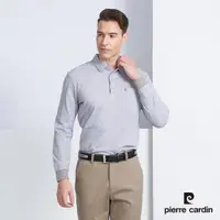 在飛比找momo購物網優惠-【pierre cardin 皮爾卡登】商務休閒 印花長袖P