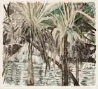 Pandanus, Elsey Falls : Margaret Preston : 1946 : Art Print