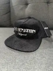 The Hundreds X The Benjamin Hollywood Corduroy 6 Panel SnapBack Hat Cap NWT