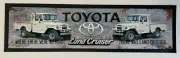 TOYOTA LANDCRUISER RUBBER BACKED BAR MAT RUNNER PERFECT FOR BAR MAN CAVE