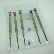 Set of 5 phillips screwdrives for watch and clock repair