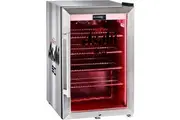 Asahi Branded Triple Glazed Alfresco 70 Litre Bar Fridge w Red LED Strip Lighting