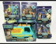Scooby-Doo SCOOB! Shaggy Action Figure 2 PK COMPLETE SET W/Mystery Machine +PLUS