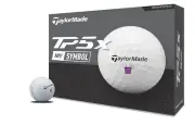TaylorMade 2024 TP5x Symbol Golf Balls - Cocktail - Dozen