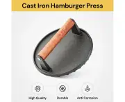 Cast Iron Hamburger Press