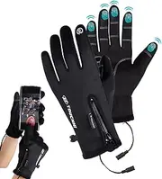 [Generic] Heated Gloves - Touch Screen Warm Gloves, USB Hand Warmer Gloves, Waterproof Windproof Hand Warmers Gloves, Heated Gloves, Gloves