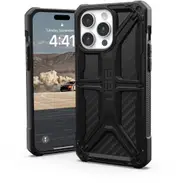 UAG Monarch Case For iPhone 15 Pro Max - Carbon Fiber