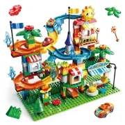 REMOKING Building Blocks Marble Run, Educational Compatible Blocks Models wit...