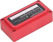 Bus Bar, 300A Power Distribution Block M8 Neat Storage Easy Wiring for Car (Red)