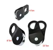 4, 8, 10 Ton Recovery Pulley Winch Snatch Block 8,000 to 20,000 lb. HD