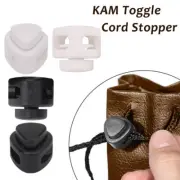 Cord Lock Toggle Stopper Clip Clamp Plastic Drawstring Buckle Shoelace Clothing