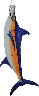 36" Marlin Fish Windsock, Wind Sock, Diva, Spinner by In the Breeze