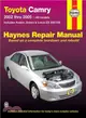 Toyota Camry,avalon,solara,lexus Es300/330 Repair Manual 2002-2005