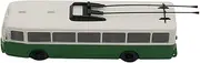 Scale Vehicle 1:72 for VETRA VBRh France Trolleybus Alloy Bus Vehicle Model Kit Die-cast Toy Car Gift Metal Toy car