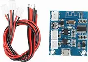 Respicefinem Mini Bluetooth Amplifier Board Module 4 2 Circuit Stereo Speaker Digital Module 5W Plus 5W Adopting High Performance Amplifier Chip Providing Sound