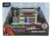 Jada Toys 2024 Fast & Furious NANO SCENE Toretto Cafe Eclipse/Lightning