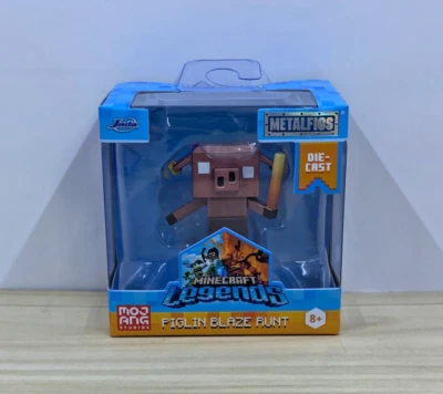 Jada Toys 3" Metalfigs - Minecraft Legends - Piglin Blaze Runt