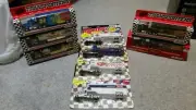 9 Vintage Nascar 1/87 Transporters-Gordon,Petty,Bobby & Davey Allison,Gant &More
