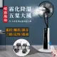 【LADUTA 拉布塔】水冷霧化電風扇/落地扇/工業風扇/霧化扇(16吋負離子水冷扇/噴霧風扇/3段式/WU-FS06A1)