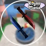 Roblox Murder Mystery 2 MM2 Santa Set Collectible Godly Knifes and Guns
