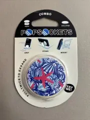 Original Popsocket Starfish Shells Print Phone Grip New