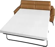 4" Queen Sofa Bed Mattress Replacement, CertiPUR-US Certified Memory Foam Mattress Topper, Pressure-Relieving, Ultra-Soft and Washable Cover (Sofa Not Included), 72"*60" Queen