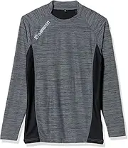 co-cos nobuoka(コーコス信岡) Kokos Nobuoka Gladiator Inner Heathered Pattern, Compression Long Sleeve