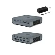 USB C Docking Station Triple Monitor for Full-featured USB C Port Laptop 16-i...
