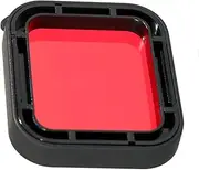 Acrylic Red Lens Filter for Go-Pro Hero 5 6 Action Camera, Camera Color Correction Lens Spare Parts