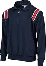 Smitty | BB-S320 Major League Style Baseball Softball Water Resistant Pullover Umpire Jacket
