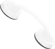 Homoyoyo Bathroom Suction Cup Handle Durable Plastic Suction Shower Grab Bar for Extra Support Bath Shower Areas Strong Suction Power Easy Installation Fits Smooth Surfaces