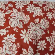 Strawberries & Rhubarb Moda Fig Tree Fabric Remnant 107" x 11" 20401