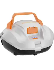 Robotic Pool Cleaner, Cordless Pool Vacuum Robot with 100 Mins Runtime, Fast