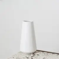 在飛比找友和YOHO優惠-COVENT/GROSS WHITE亮光面白瓷 圓筒形花瓶