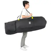 (Yellow) Aviation Bag With Wheels Foldable 600D Oxford Club Case MN
