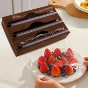3 in 1 Cling Wrap Dispenser, Used for Kitchen Storage Drawer Organization, Suita