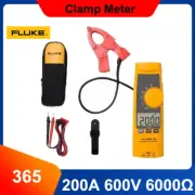 Fluke 365 Clamp Meter Tool True-RMS w/ 18mm Detachable Jaw AC/DC w/ Case F365