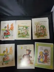 Vintage Greeting cards kitschy Birthday Get Well Cards wedding 21 assortment
