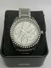 Fossil BQ1094 All Stainless Steel Quartz Analog Silver Ladies Watch