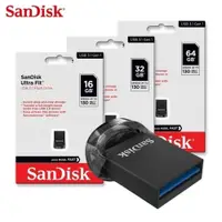 在飛比找iOPEN Mall優惠-SanDisk Ultra Fit 16G 32G 64G 