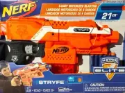 Nerf Elite Stryfe Dart Blaster Australian Discontinued N-Strike Gun Kids Toy