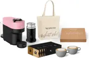 De'Longhi Nespresso Vertuo Pop and Aeroccino 3 ENV90.AE, Capsule Coffee Machi...
