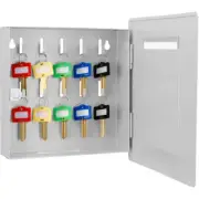 BARSKA CB13060 4 X 6 Picture Wall Mount Frame Cabinet w/ 10 Rods Key Holder