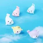 Garden Narwhal Micro Landscaping Small Statue Fish Tank Decor Seal Figurine