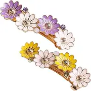 DEARMAMY Metal Hair Clips Spring Hairpin Set Hair Clip for Thin Hair Women Hair Accessories