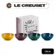 LE CREUSET-綠境花園系列-瓷器早餐穀片碗16cm - 4入組 (湖水藍/綠光森林/無花果/杏桃黃)