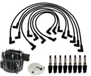 ACDelco Ignition Kit Distributor Rotor Cap Wire Spark Plugs For P10 C25 K35 V8
